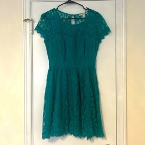 Green Lace Dress